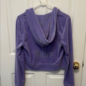Juicy Couture Lavender Velour Tracksuit Jacket + Pants